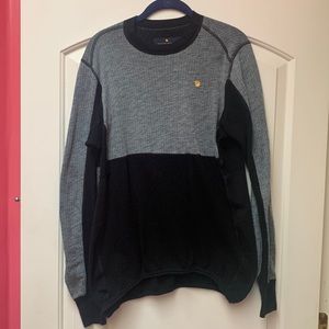 Fjallraven Men’s L grey/black Bergtagen Woolmesh sweater